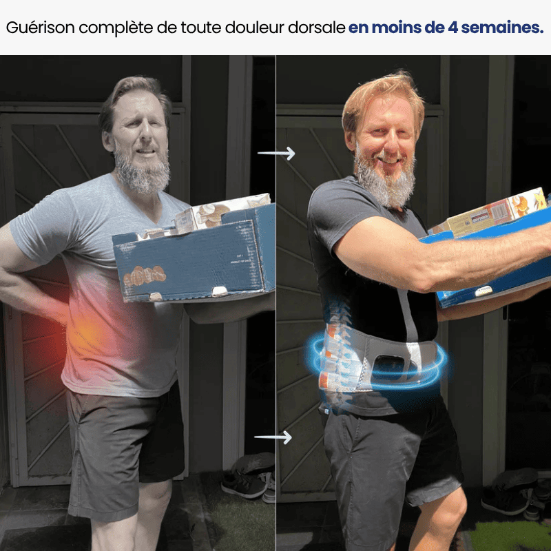 Belt™ — La ceinture 5 en 1 qui traite la vraie cause