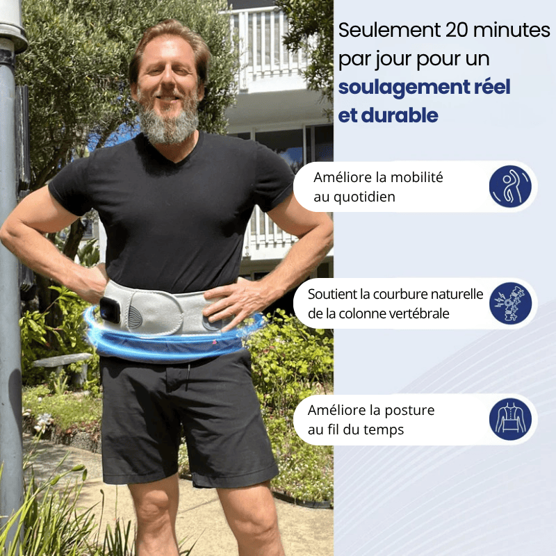 Belt™ — La ceinture 5 en 1 qui traite la vraie cause