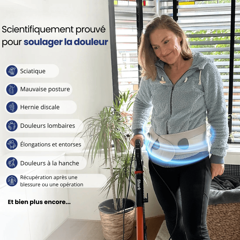 Belt™ — La ceinture 5 en 1 qui traite la vraie cause