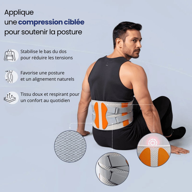 Belt™ — La ceinture 5 en 1 qui traite la vraie cause