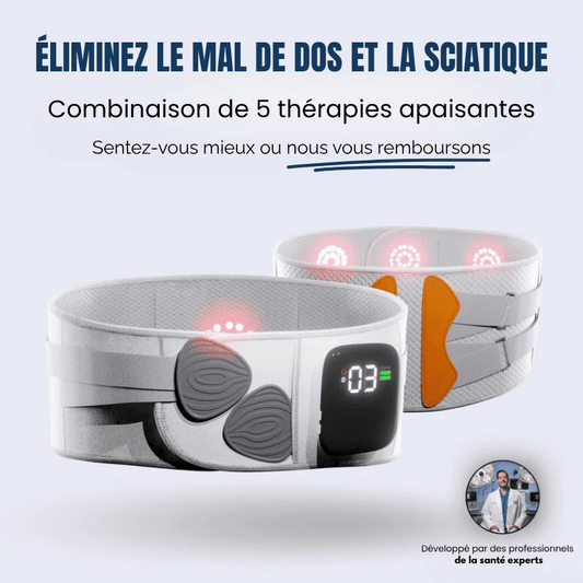 Belt™ — La ceinture 5 en 1 qui traite la vraie cause